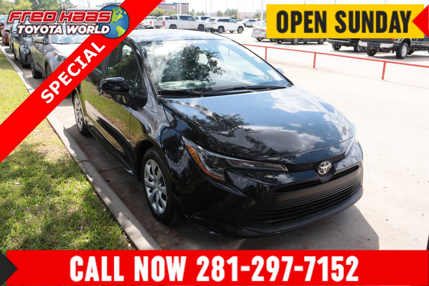 2025 Toyota Corolla LE — Sedan — 4,790 mi — Spring, TX