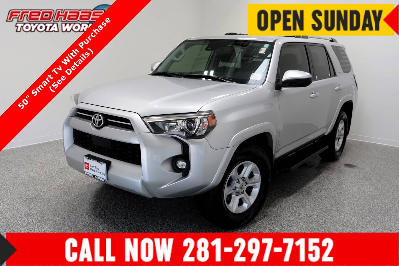 2022 Toyota 4Runner SR5 — SUV — 31,240 mi — Spring, TX