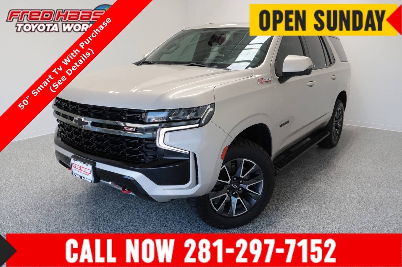 2022 Chevrolet Tahoe Z71 — SUV — 121,869 mi — Spring, TX