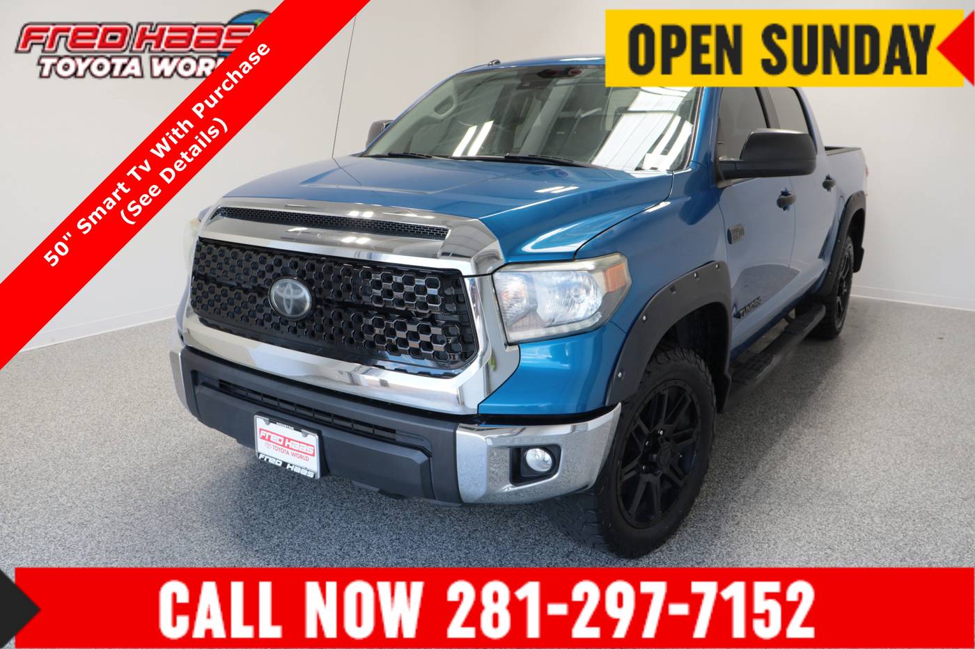 2018 Toyota Tundra SR5 — Pickup Truck — 134,969 mi — Spring, TX