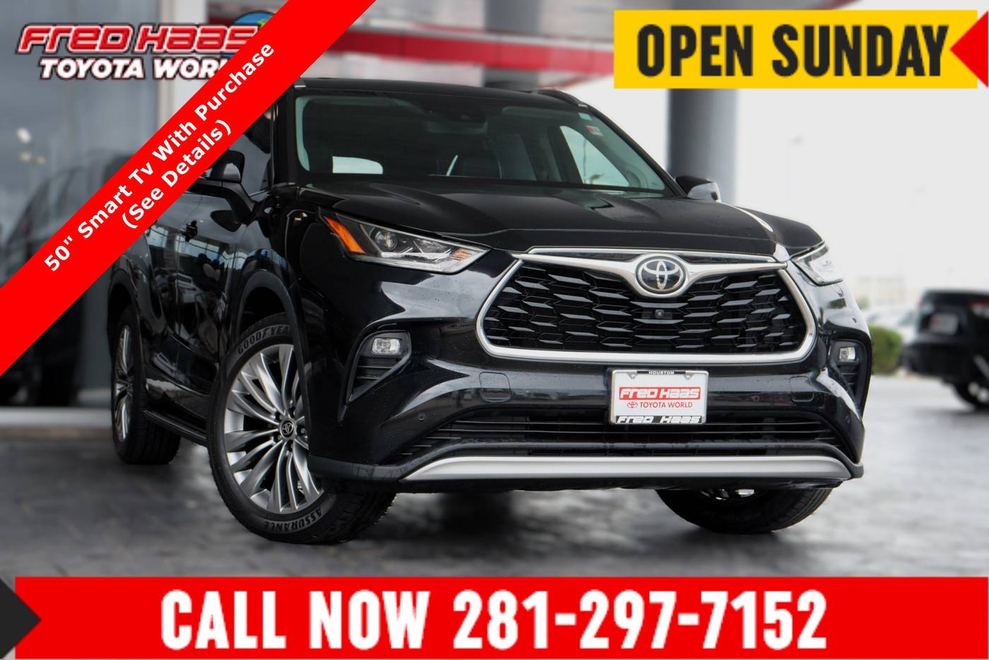 2021 Toyota Highlander Platinum — SUV — 49,800 mi — Spring, TX