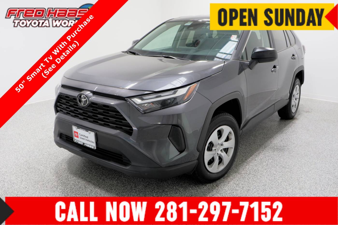 2024 Toyota RAV4 LE — SUV — 42,381 mi — Spring, TX