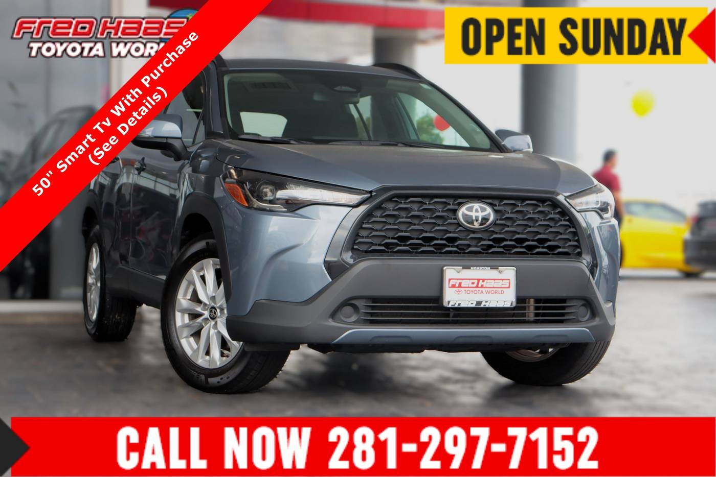 2024 Toyota Corolla Cross LE — SUV — 36,945 mi — Spring, TX