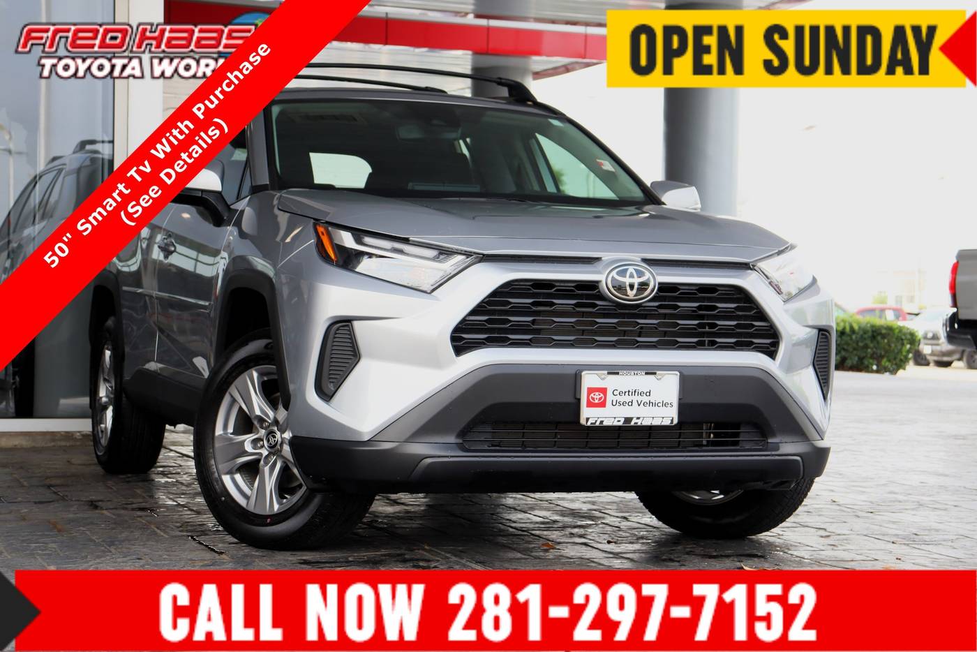 2025 Toyota RAV4 XLE — SUV — 2,413 mi — Spring, TX