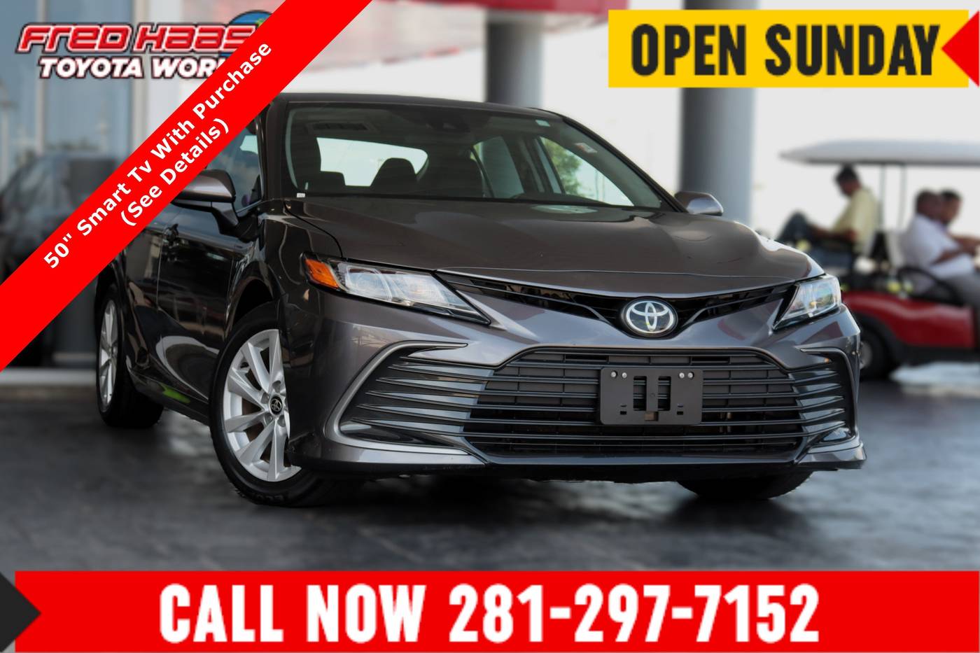 2024 Toyota Camry LE — Sedan — 30,137 mi — Spring, TX
