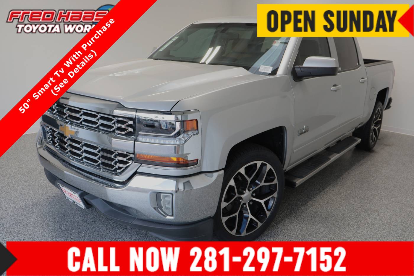 2018 Chevrolet Silverado 1500 LT — Pickup Truck — 134,124 mi — Spring, TX