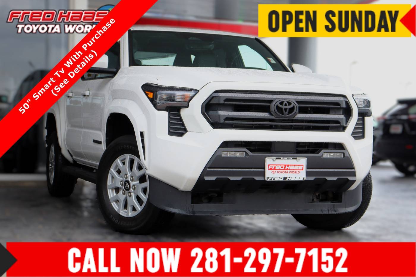2024 Toyota Tacoma SR5 — Pickup Truck — 17,409 mi — Spring, TX