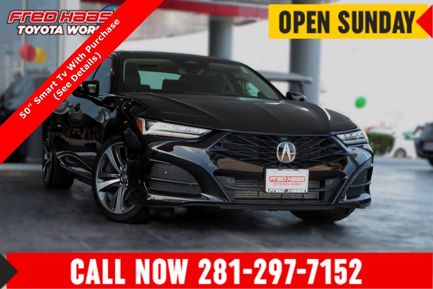 2024 Acura TLX Technology Package — Sedan — 8,120 mi — Spring, TX