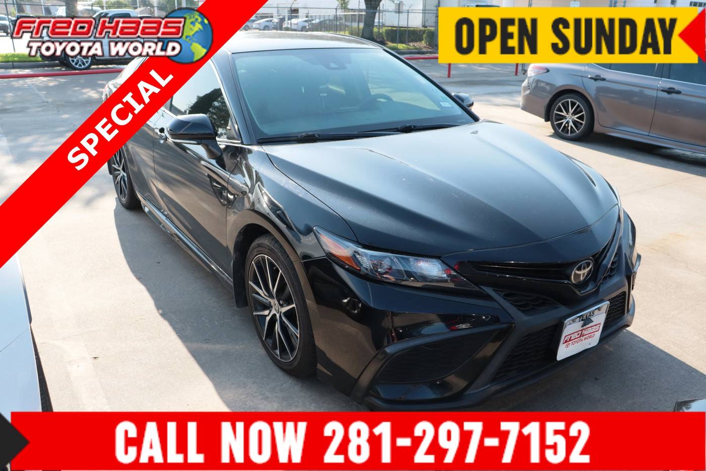 2021 Toyota Camry SE — Sedan — 72,450 mi — Spring, TX