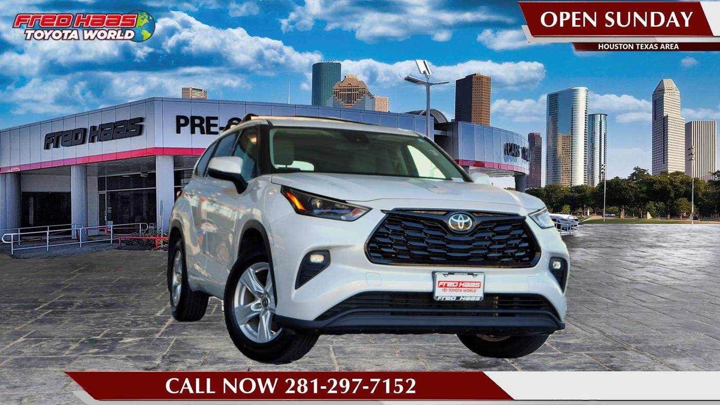 2022 Toyota Highlander LE — SUV — 52,968 mi — Spring, TX