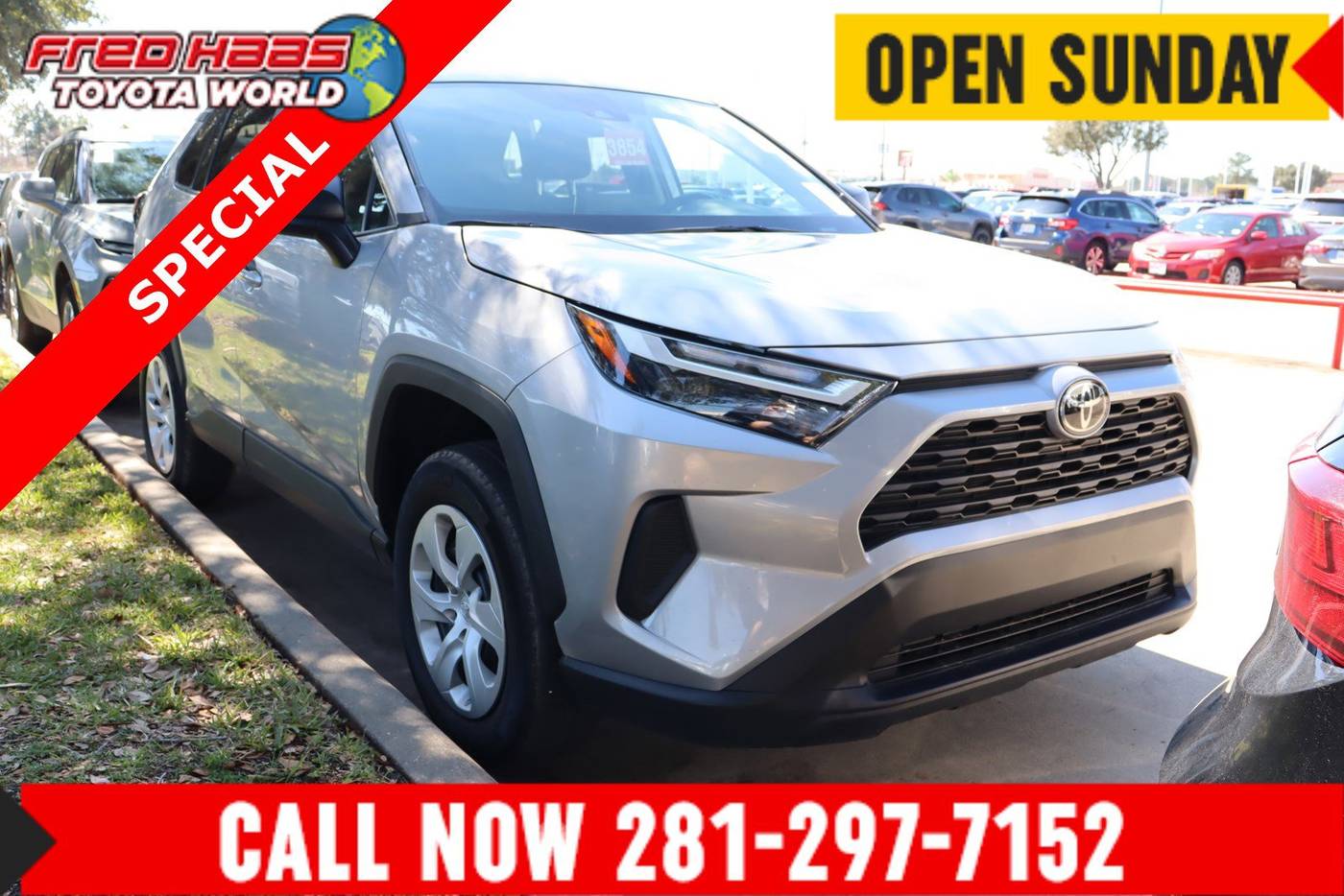 2024 Toyota RAV4 LE — SUV — 25,179 mi — Spring, TX