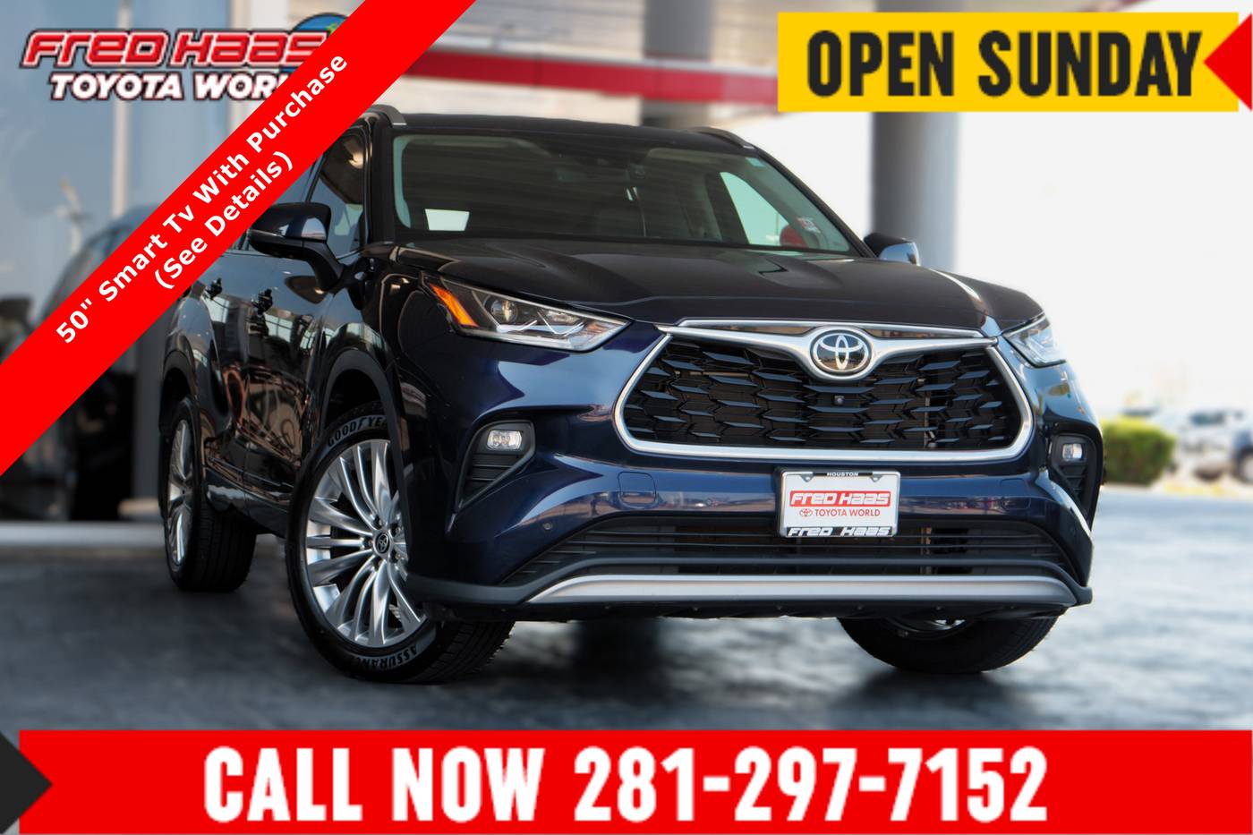 2023 Toyota Highlander Platinum — SUV — 40,214 mi — Spring, TX