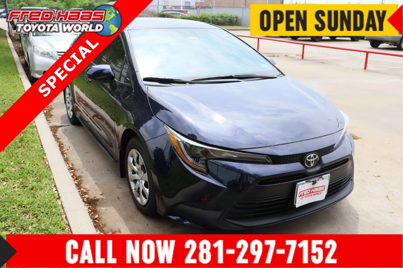 2024 Toyota Corolla LE — Sedan — 4,454 mi — Spring, TX