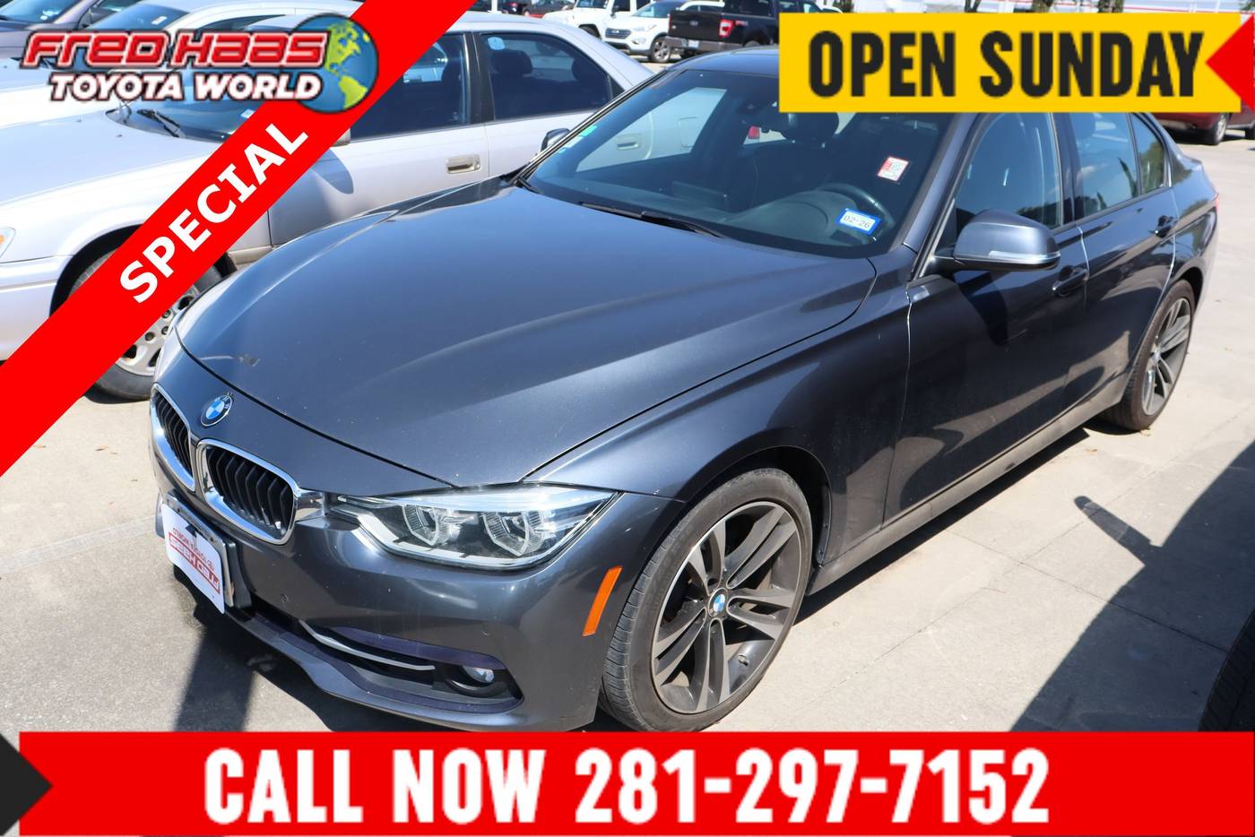 2016 BMW 3 Series 328i — Sedan — 69,741 mi — Spring, TX