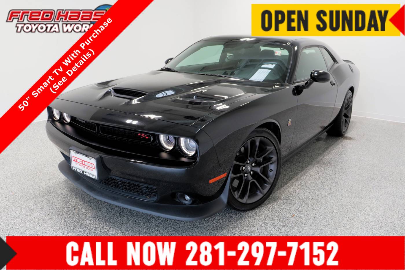2021 Dodge Challenger R/T Scat Pack — Coupe — 32,935 mi — Spring, TX