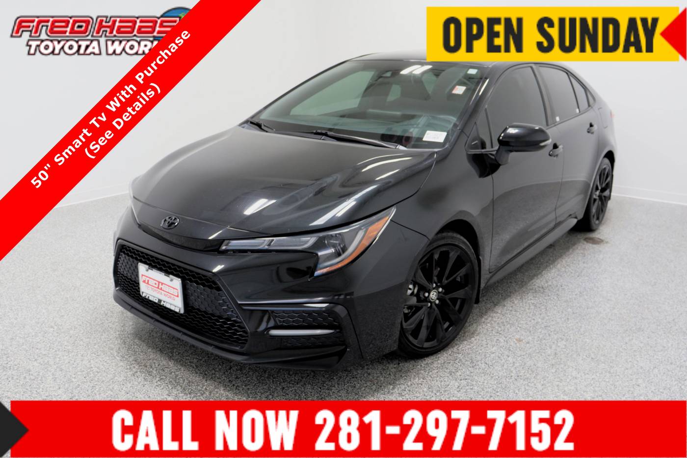 2022 Toyota Corolla SE Nightshade — Sedan — 85,656 mi — Spring, TX