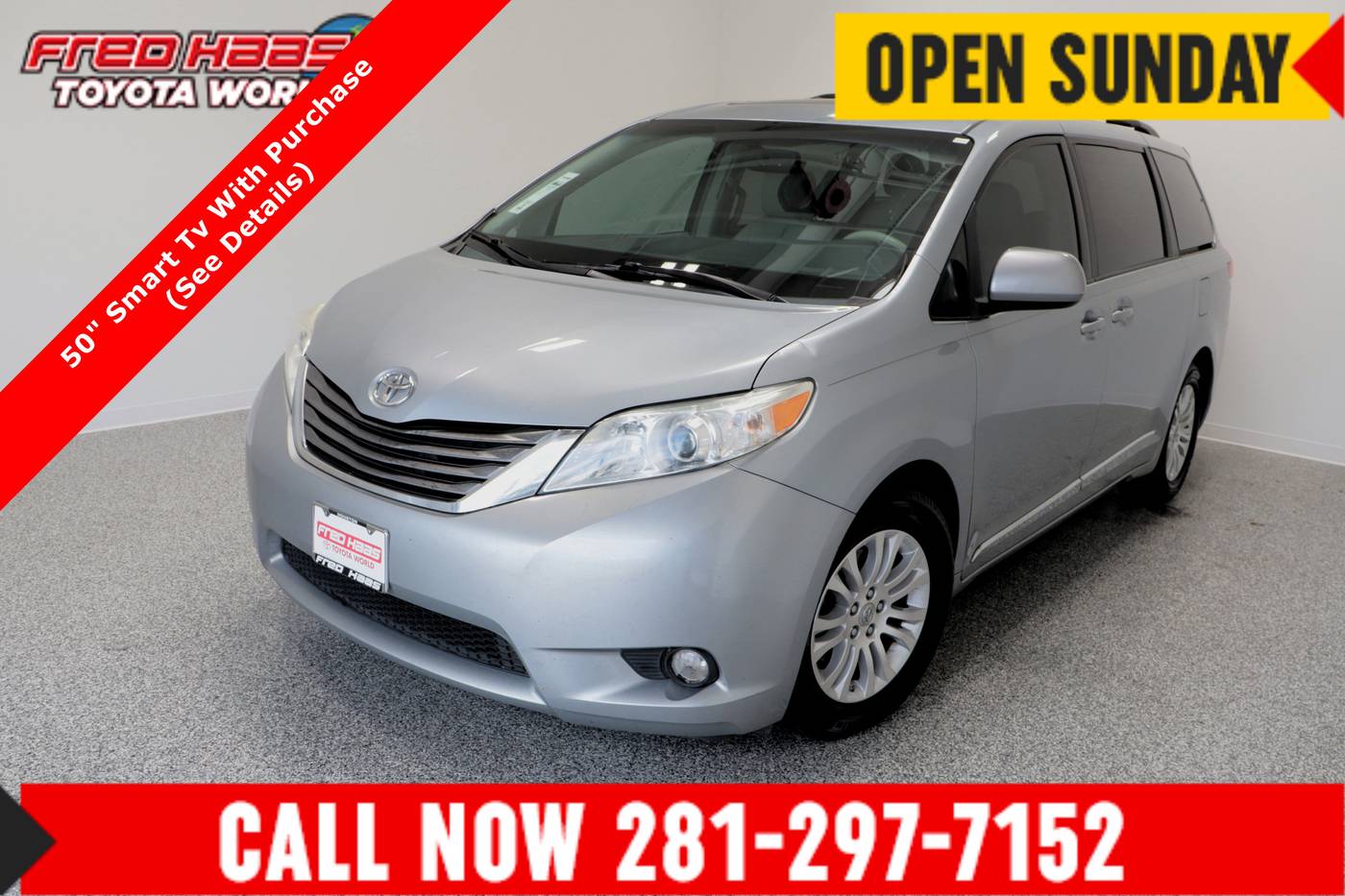 2014 Toyota Sienna XLE — Minivan — 218,164 mi — Spring, TX