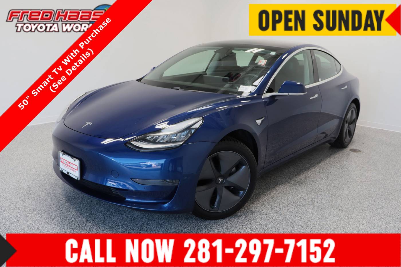 2020 Tesla Model 3 Standard Range — Sedan — 56,445 mi — Spring, TX