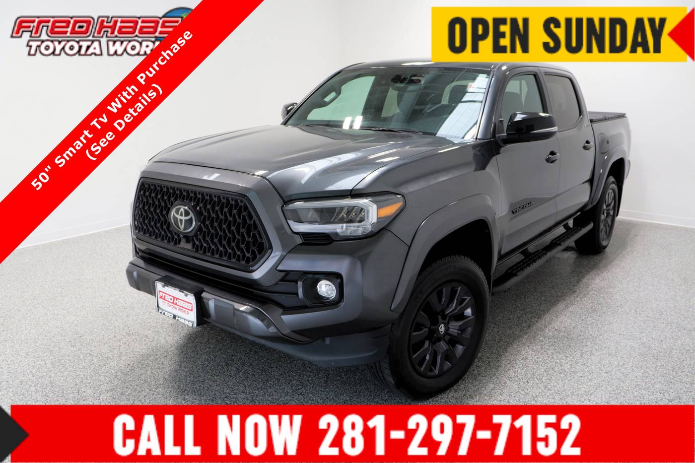 2023 Toyota Tacoma Limited — Pickup Truck — 36,962 mi — Spring, TX