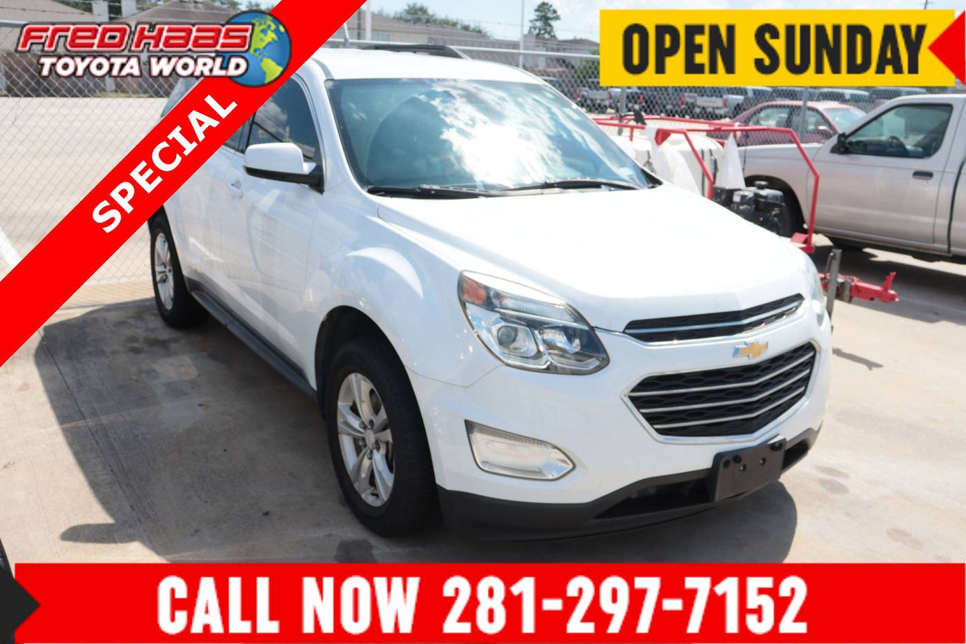 2016 Chevrolet Equinox LT — SUV — 113,367 mi — Spring, TX