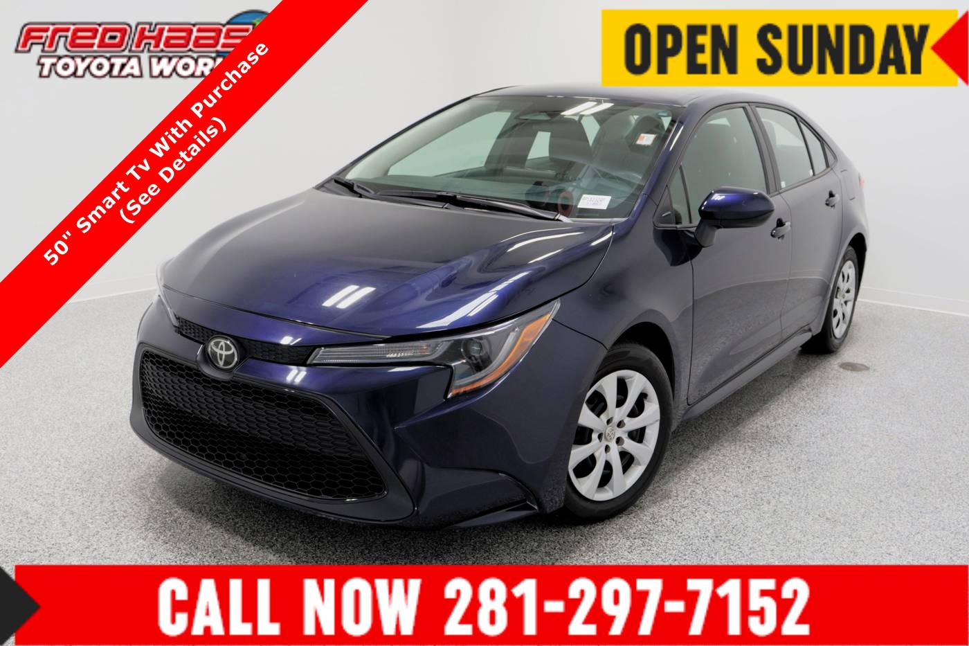 2024 Toyota Corolla LE — Sedan — 27,447 mi — Spring, TX