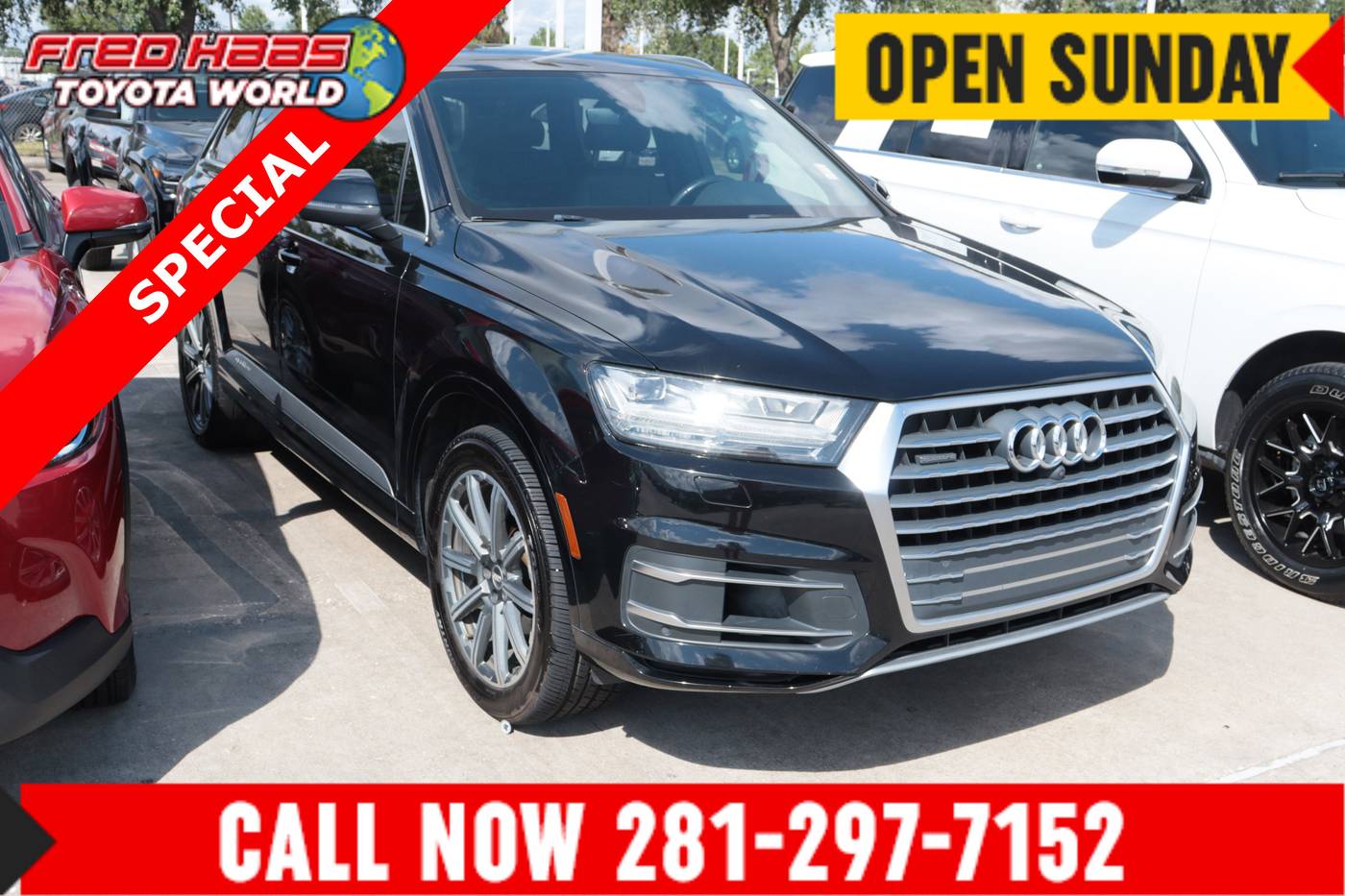 2017 Audi Q7 Premium Plus — SUV — 107,048 mi — Spring, TX