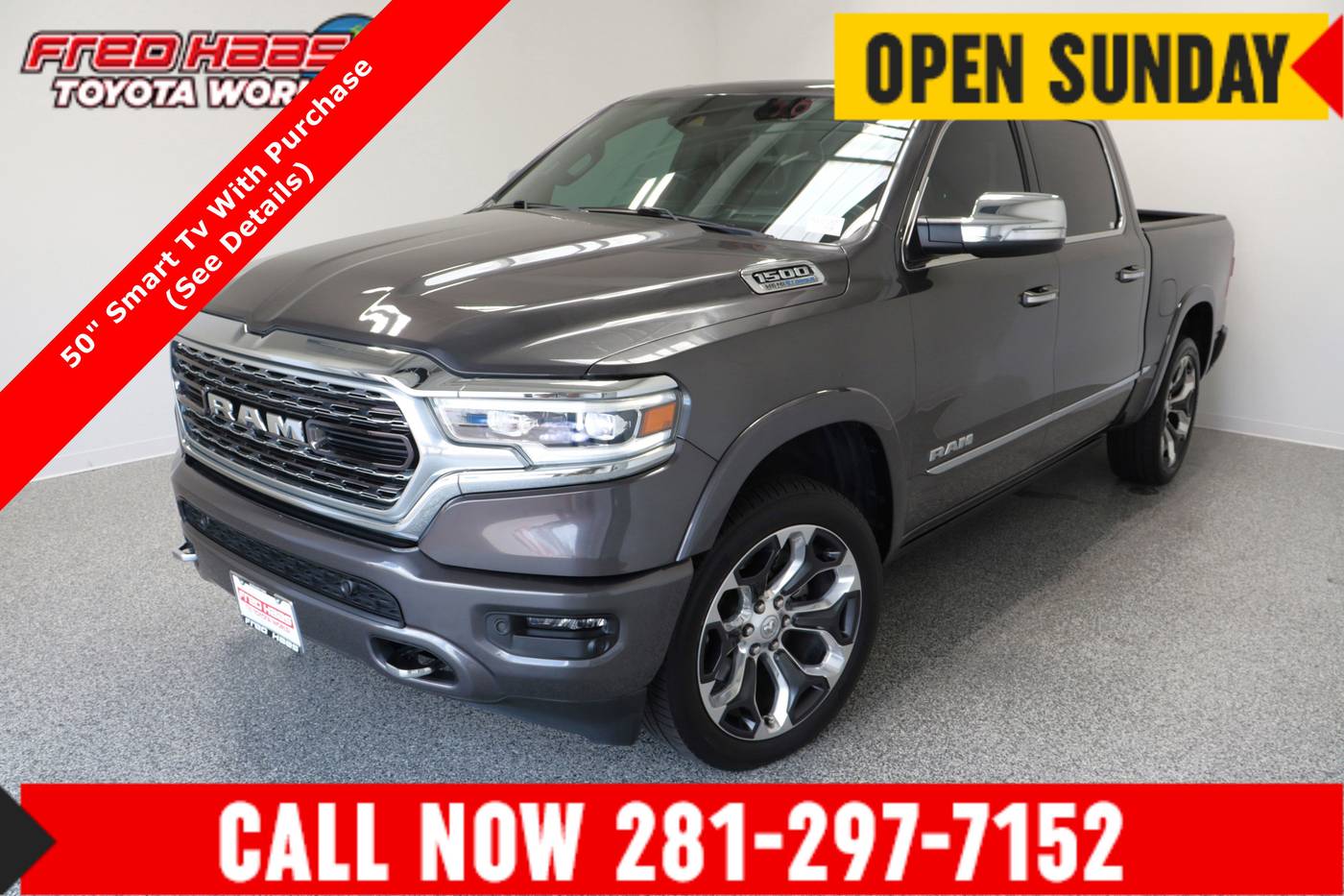 2021 Ram 1500 Limited — Pickup Truck — 62,086 mi — Spring, TX