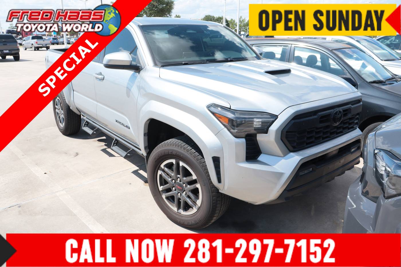 2024 Toyota Tacoma TRD Sport — Pickup Truck — 19,686 mi — Spring, TX
