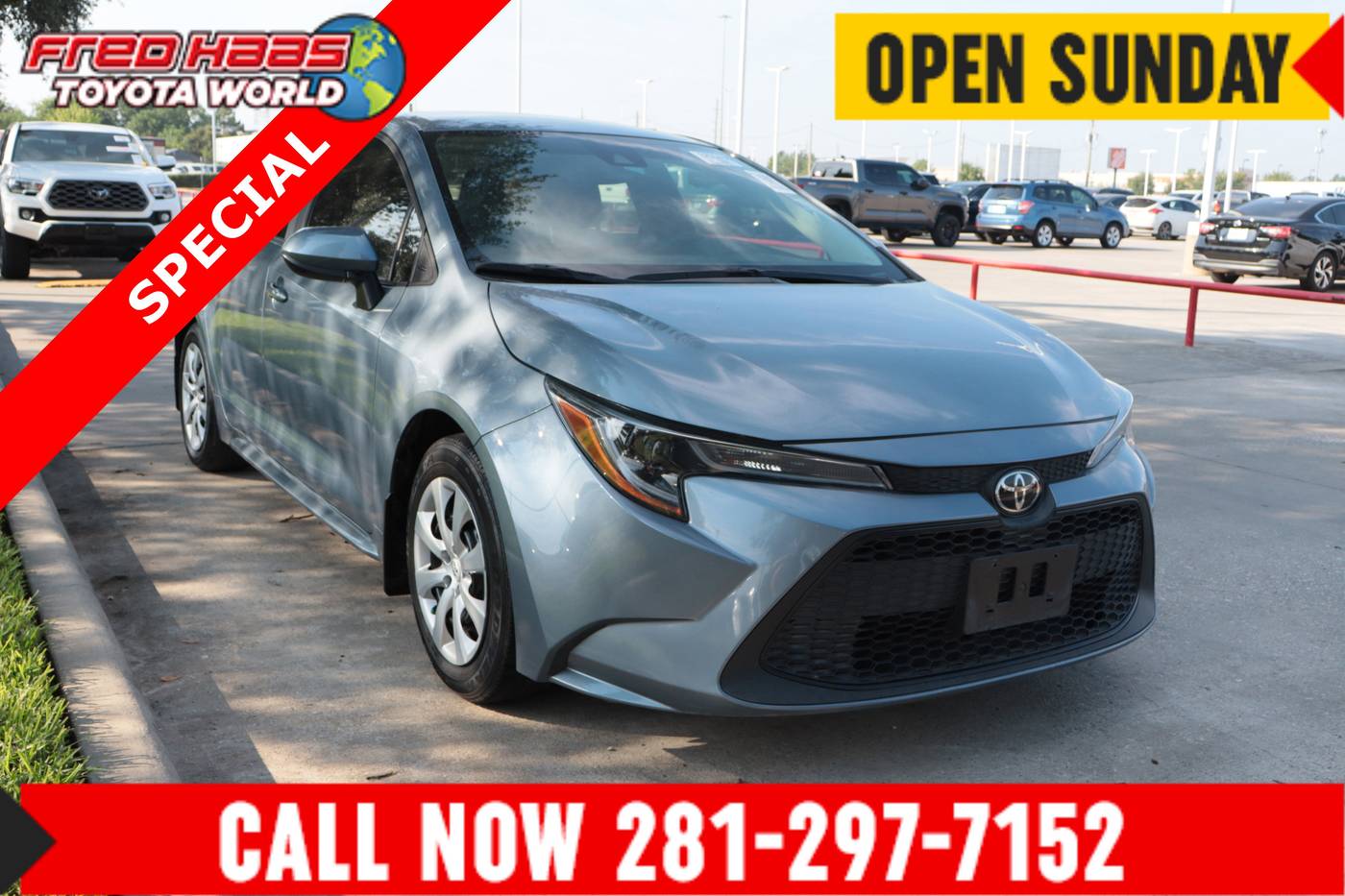 2022 Toyota Corolla LE — Sedan — 54,643 mi — Spring, TX