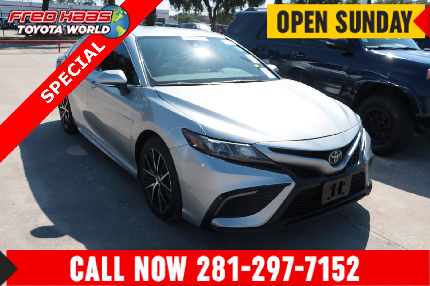 2024 Toyota Camry SE — Sedan — 35,597 mi — Spring, TX