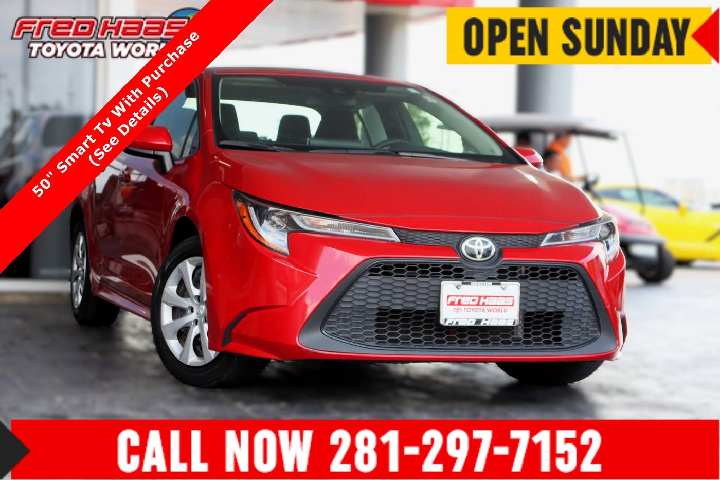 2021 Toyota Corolla LE — Sedan — 38,794 mi — Spring, TX