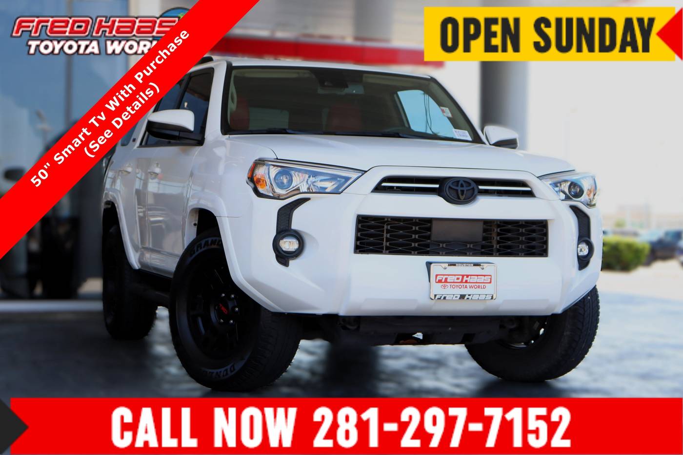 2022 Toyota 4Runner SR5 — SUV — 47,462 mi — Spring, TX
