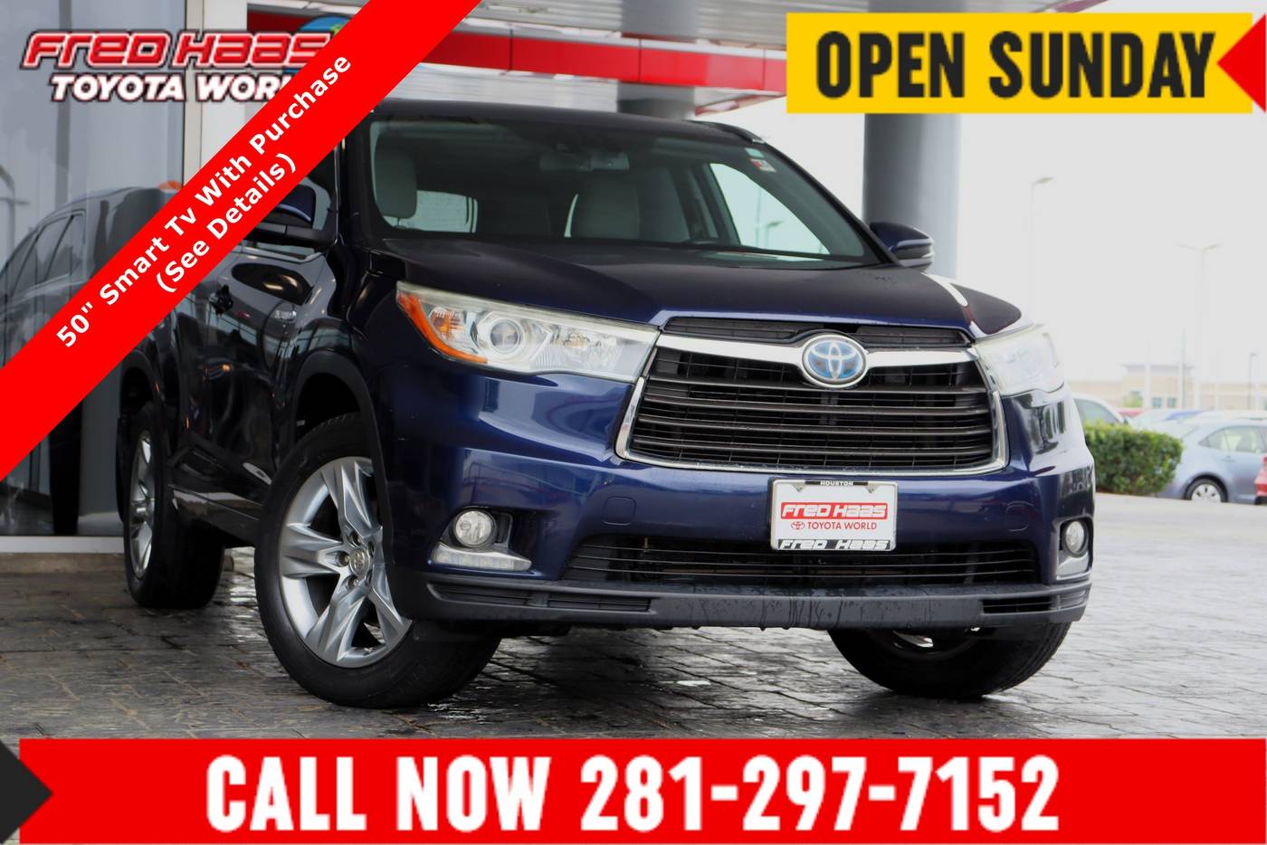2015 Toyota Highlander Hybrid Limited — SUV — 178,806 mi — Spring, TX