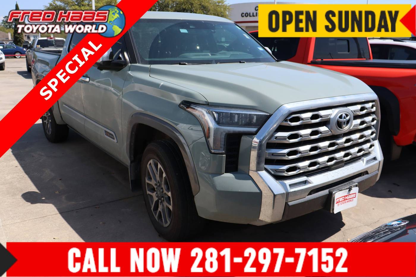 2025 Toyota Tundra 1794 Edition — Pickup Truck — 8,397 mi — Spring, TX