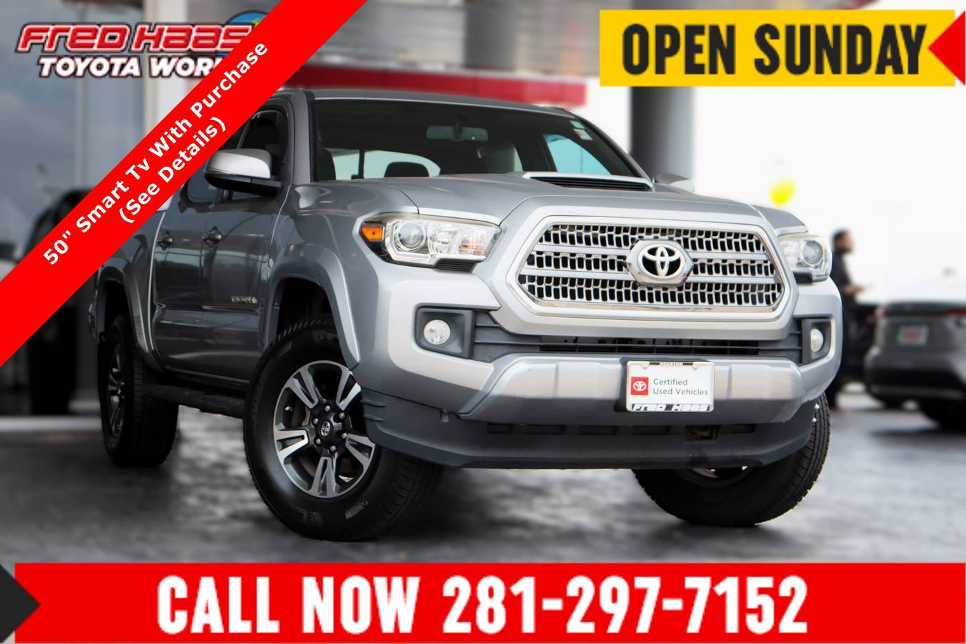 2016 Toyota Tacoma TRD Sport — Pickup Truck — 119,368 mi — Spring, TX