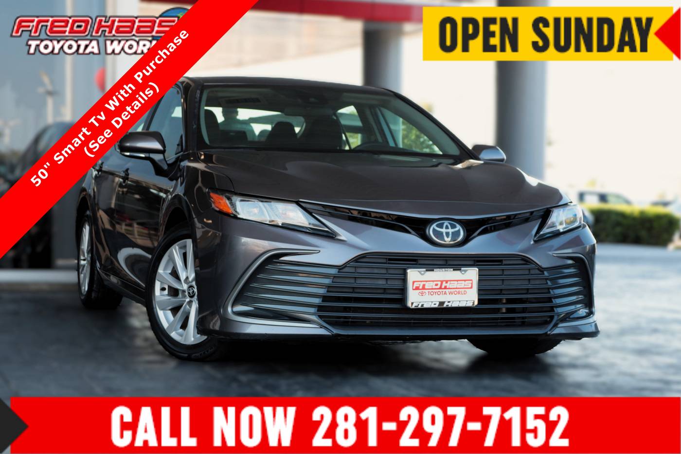 2023 Toyota Camry LE — Sedan — 31,781 mi — Spring, TX