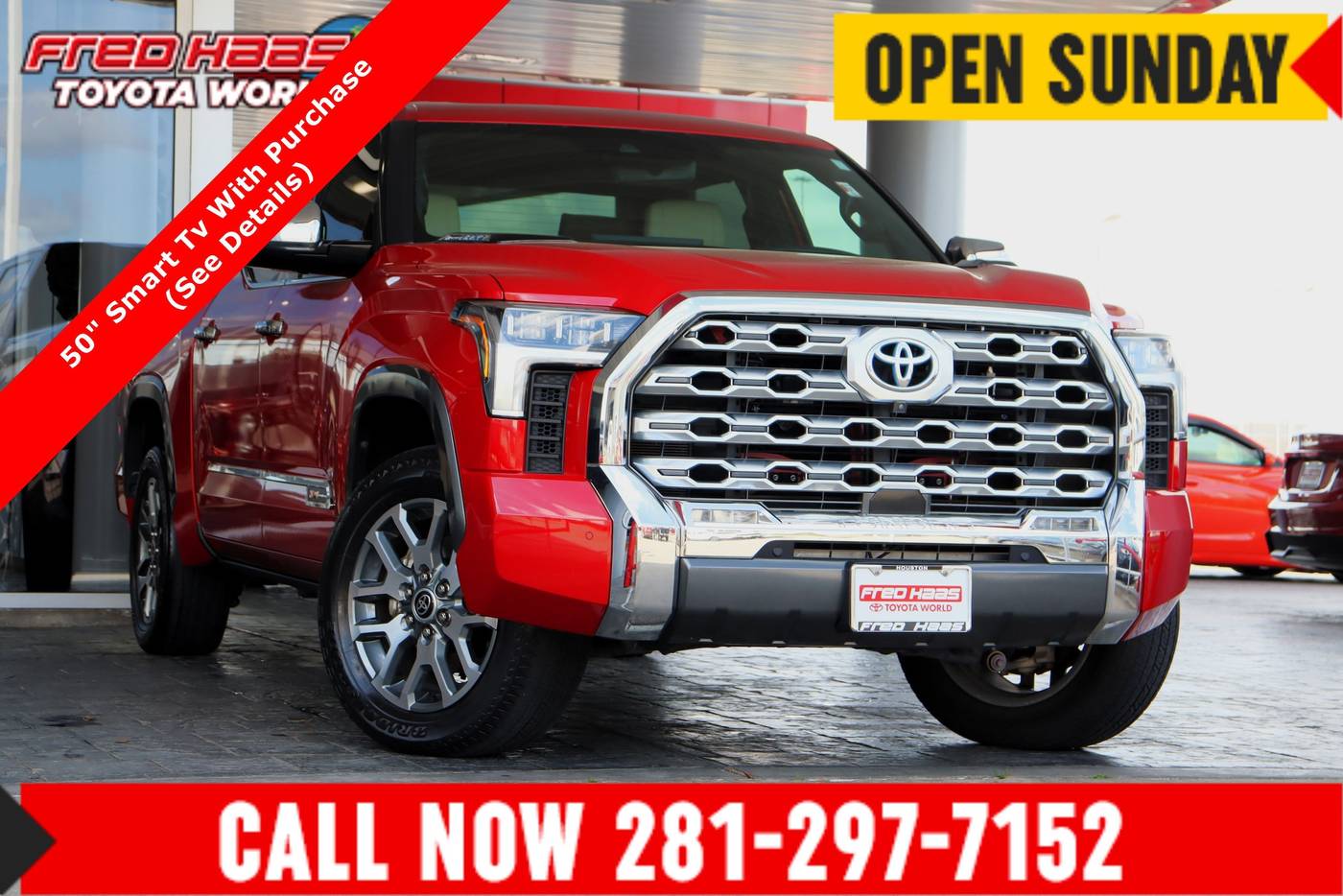 2022 Toyota Tundra Hybrid 1794 Edition — Pickup Truck — 35,190 mi — Spring, TX