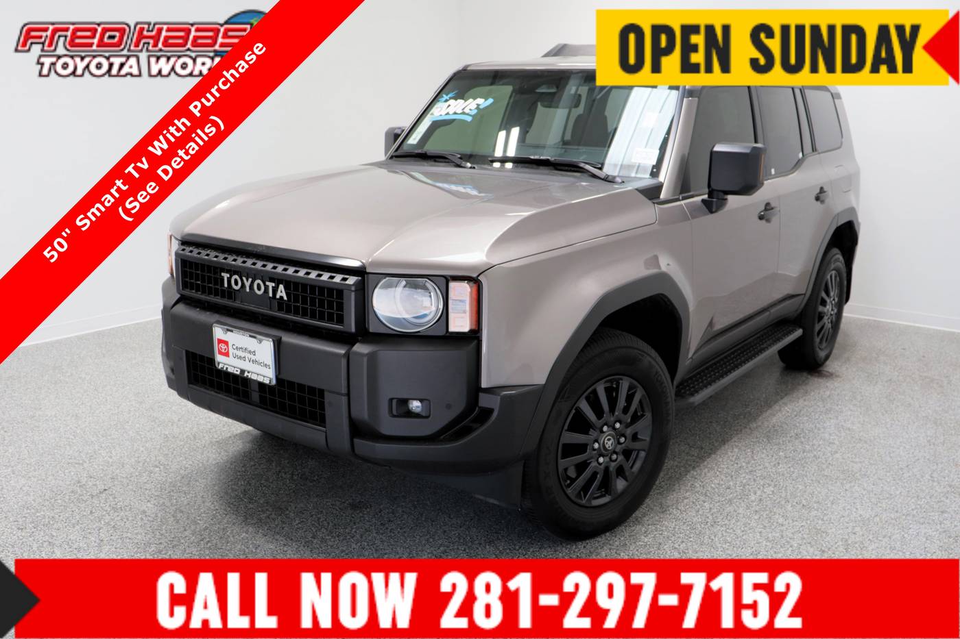 2025 Toyota Land Cruiser Base — SUV — 19,054 mi — Spring, TX