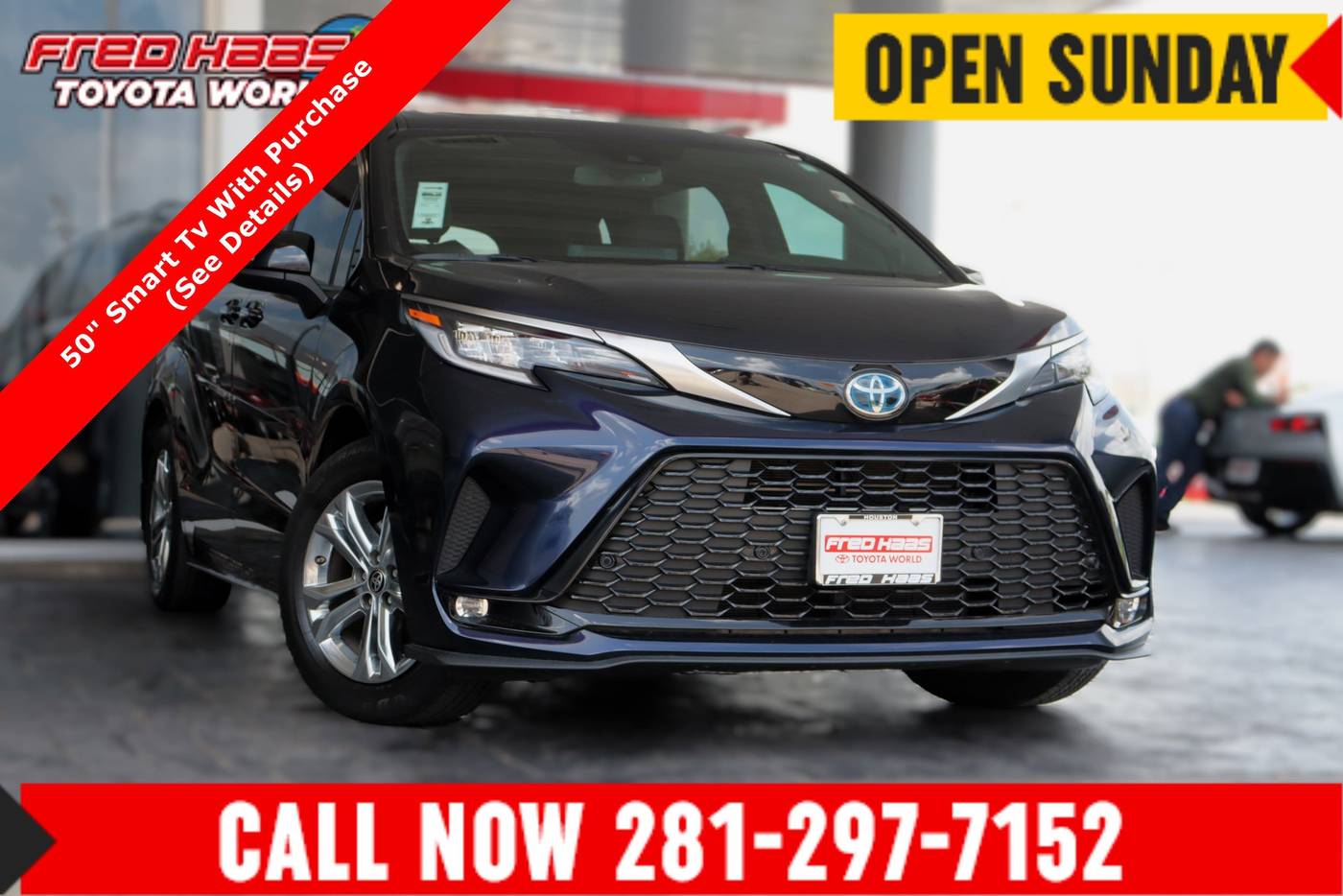 2023 Toyota Sienna XSE — Minivan — 46,145 mi — Spring, TX