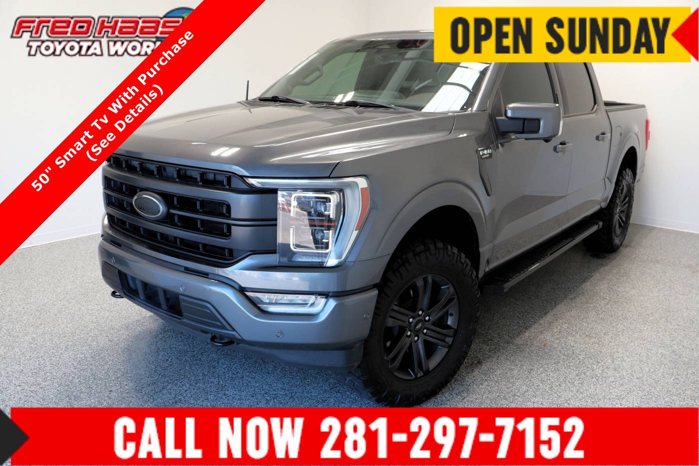 2022 Ford F-150 Lariat — Pickup Truck — 122,925 mi — Spring, TX