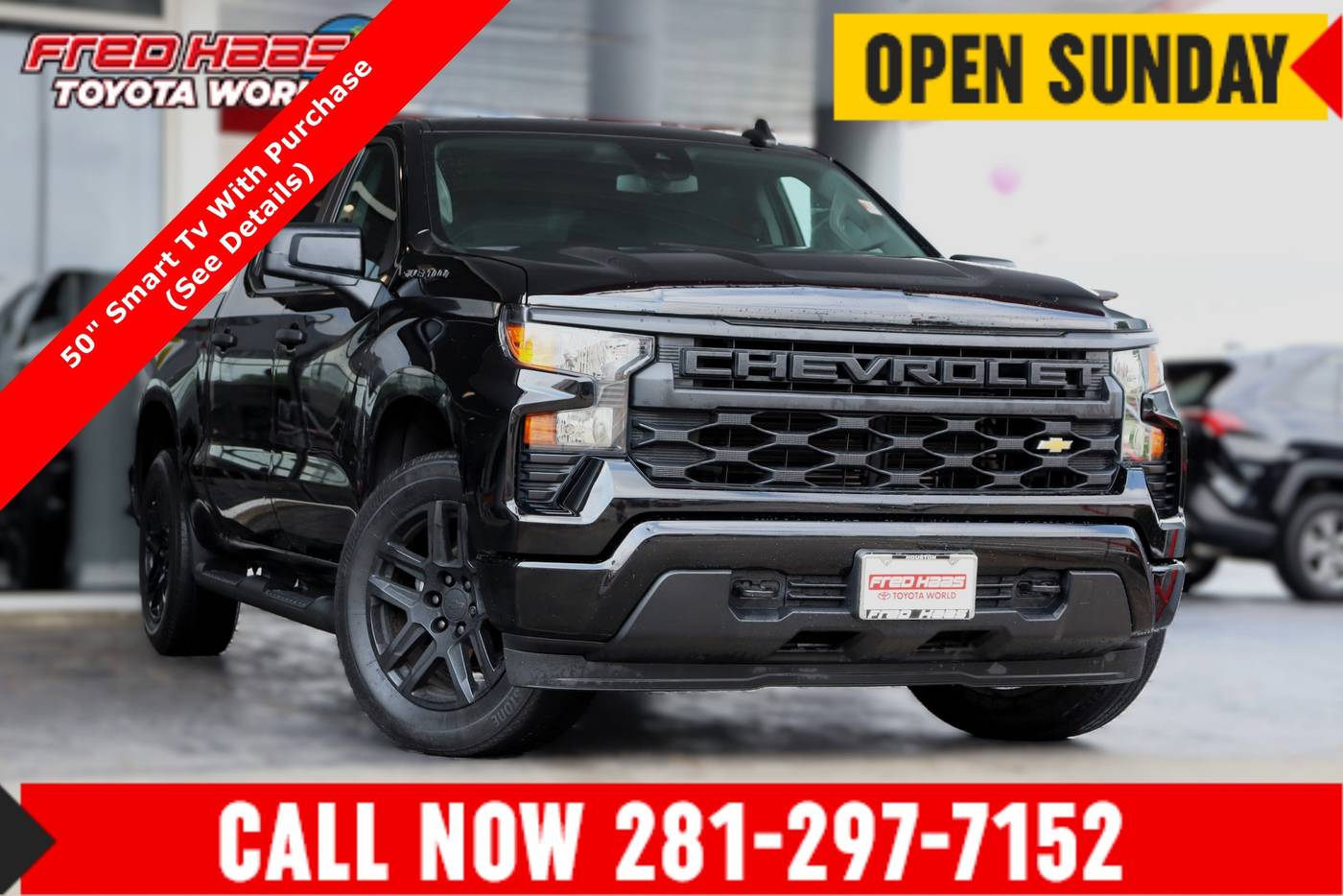 2023 Chevrolet Silverado 1500 Custom — Pickup Truck — 58,171 mi — Spring, TX