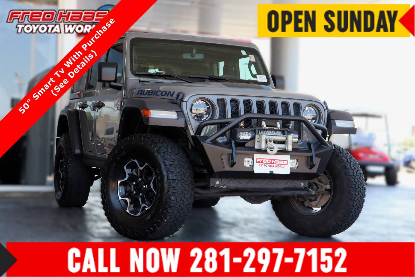 2023 Jeep Wrangler Rubicon 4xe — SUV — 51,553 mi — Spring, TX