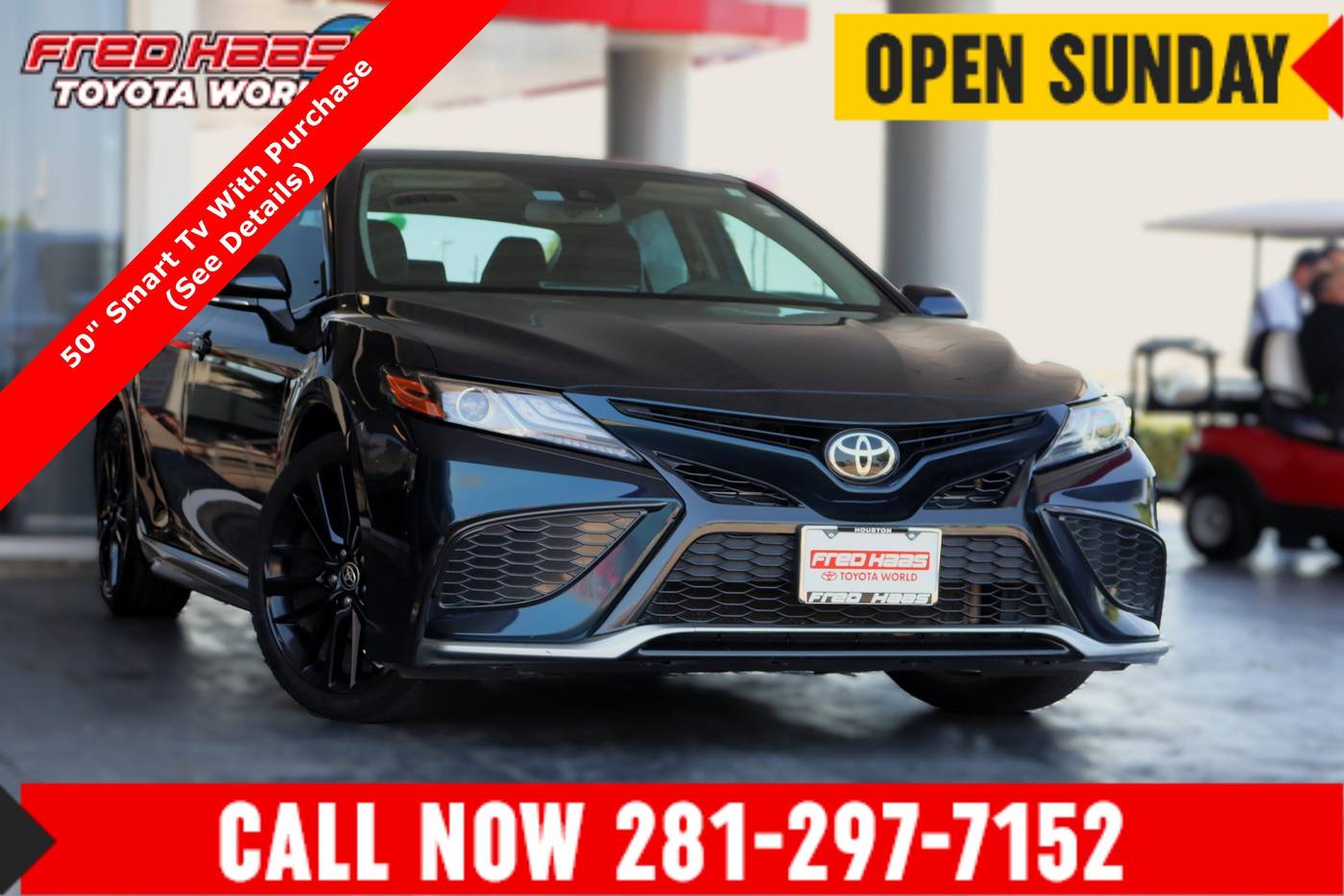 2021 Toyota Camry XSE — Sedan — 51,995 mi — Spring, TX