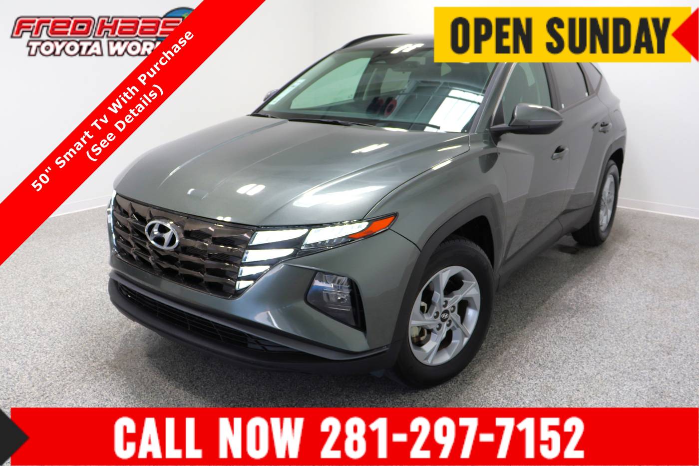 2022 Hyundai Tucson SEL — SUV — 49,193 mi — Spring, TX