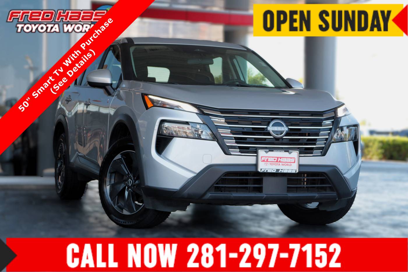 2024 Nissan Rogue SV — SUV — 36,327 mi — Spring, TX