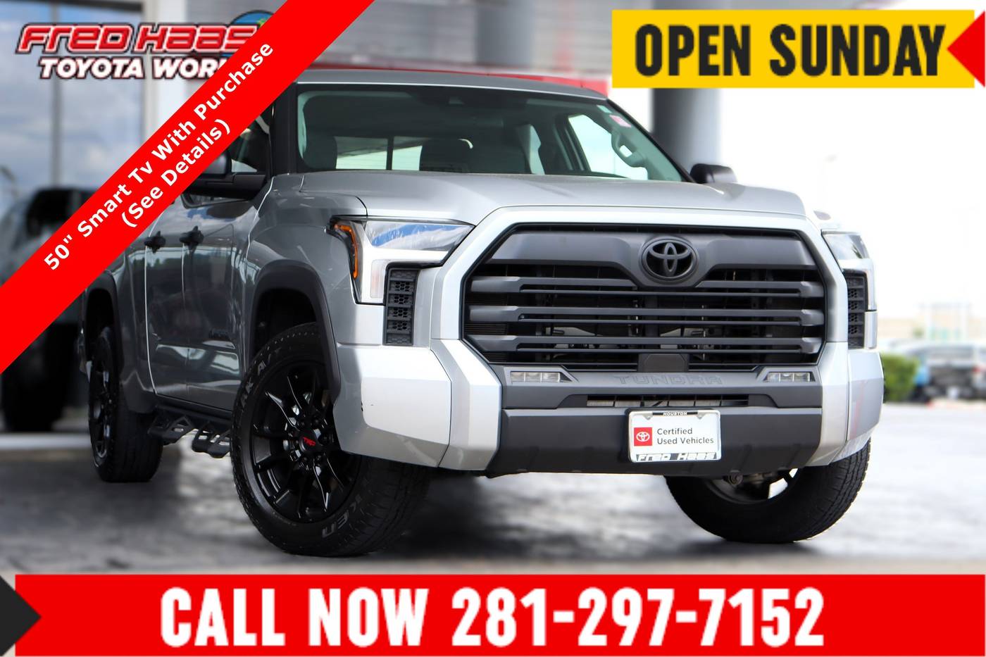 2023 Toyota Tundra SR5 — Pickup Truck — 22,587 mi — Spring, TX