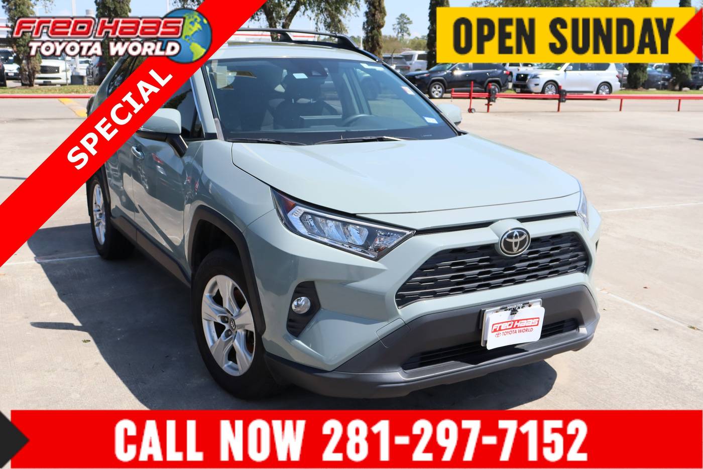 2019 Toyota RAV4 XLE — SUV — 42,761 mi — Spring, TX