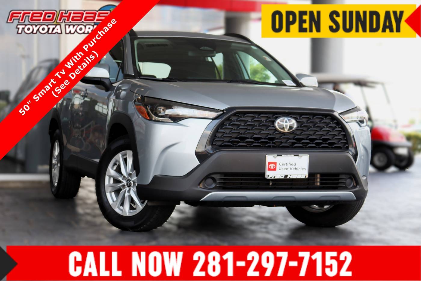 2023 Toyota Corolla Cross LE — SUV — 35,666 mi — Spring, TX