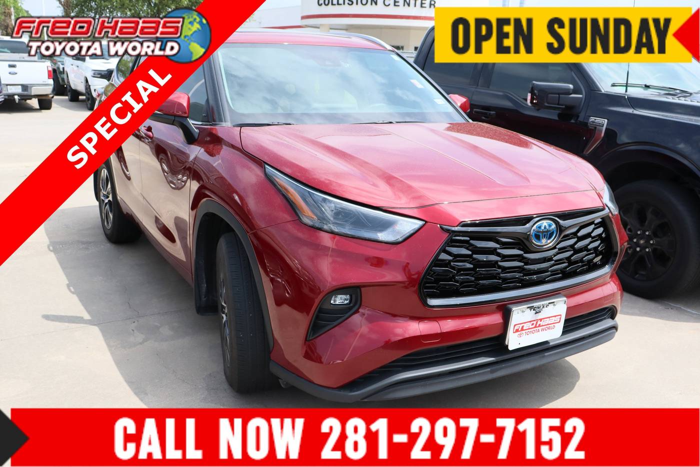 2023 Toyota Highlander Hybrid XLE — SUV — 30,041 mi — Spring, TX