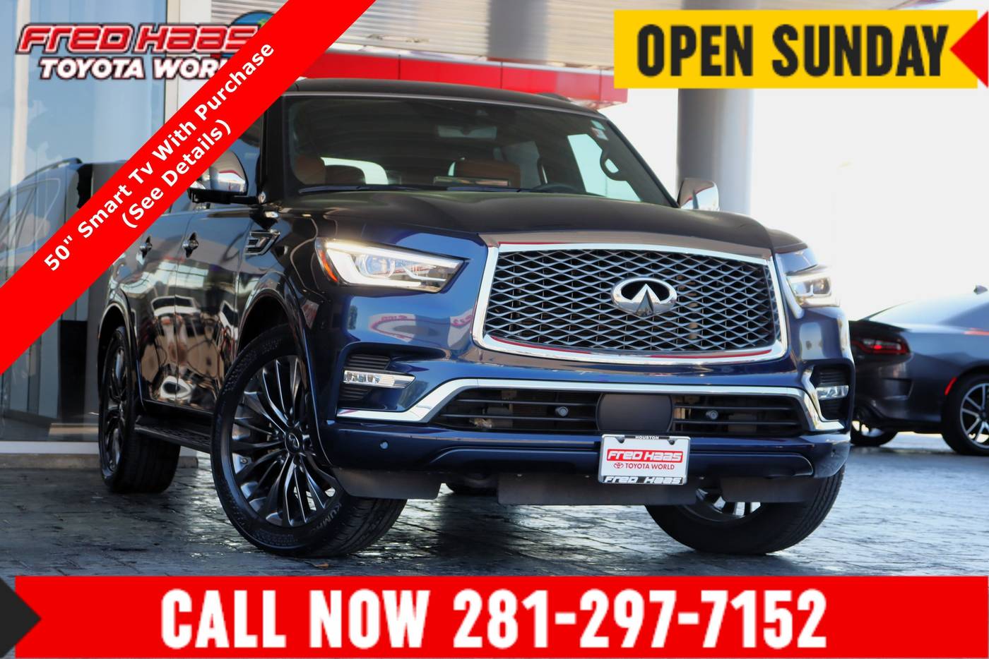 2022 INFINITI QX80 SENSORY — SUV — 23,879 mi — Spring, TX